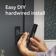 Ring – Wired Doorbell Pro (3rd Gen) Retinal 4K for ultra-clear video, 10x Z…