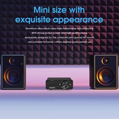 Nobsound 100W×2 Mini Class D Digital Power Amplifier HiFi Stereo Audio Amp