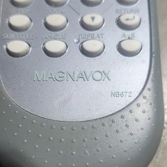Magnavox NB672 Wireless Remote Control More Than 10m Range for Magnavox – Gray