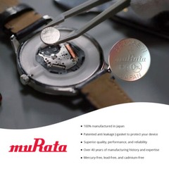 Murata 377 (SR626SW) Silver Oxide Watch Battery (20 Count) – Replaces Sony 377