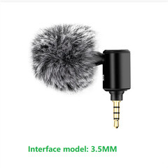 1Pc 3.5mm Universal Phone/PC One Directional Adjustable Mini Microphone MIC