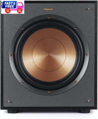 Klipsch R-100SW 10″ Subwoofer Deep Bass All-Digital Amplifier Home Audio