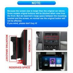 For Jeep Wrangler 2007-2017 Android 13 GPS Carplay Stereo Car Radio Touch Screen
