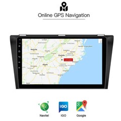For 2004-09 Mazda 3 4-Core 9” Android 10 Head Unit Stereo GPS Navigation Wifi