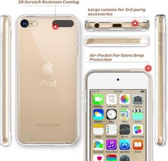 for Ipod Touch 7Th Generation Case, Ipod Touch Case 7Th/ 6Th/ 5Th with [2 Pack]