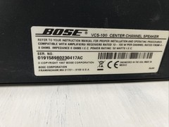 Bose VCS-10 Center Channel Speaker in Black Tested Works