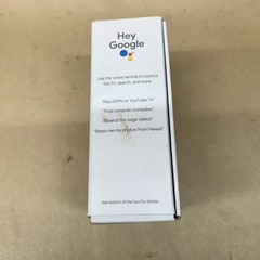 Google Chromecast with Google HD TV Snow (GA03131-US) OPEN BOX