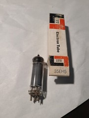 Lot 10 ITT/Lindal Electronic Tubes w BOXES 6CA4, 17GK8, 17CU5, 25BK5, 30CW5 ETC