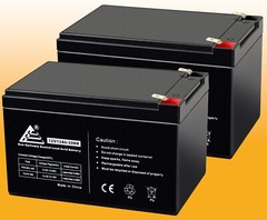 12V 12AH Battery for Pride Mobility Go-Go Ultra X 3-Wheel – 2 Pack