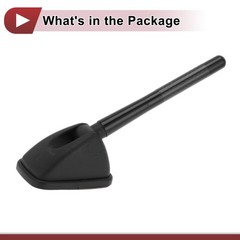 1 Pc Car Dummy Antenna for Truck ABS Roof Mount Antenna Decoration Only Black