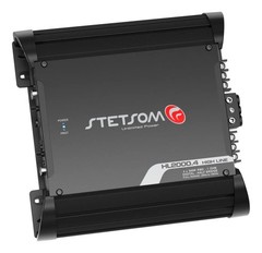 Stetsom Amplifier HL 2000.4 1 Ohm Car Audio 2000 W 4 Channels