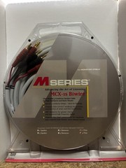 New Sealed Monster Cable M Series MCX-1s Bi-Wire Speaker Cables 10 ft Pair