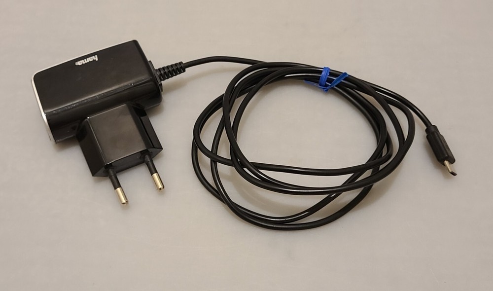 Hama AC to DC Switching Power Adapter w/ Europlug and Micro-USB connectors