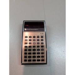 Vintage Texas Instruments TI-30 Scientific Calculator Red LED Display USA Made