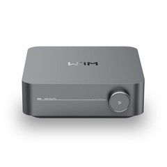 WiiM Amp Pro: Multiroom Streaming Amplifier | Compatible Pro Dark Gray