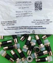 (25 PCS) PPC EX6XLWSPLUS AquaTight Weather Proof RG6 & RG6QUAD Compression