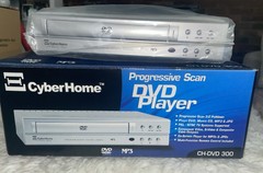 Cyber Home Progressive Scan CH DVD300 DVD Player CD MP3 JPG Never Used