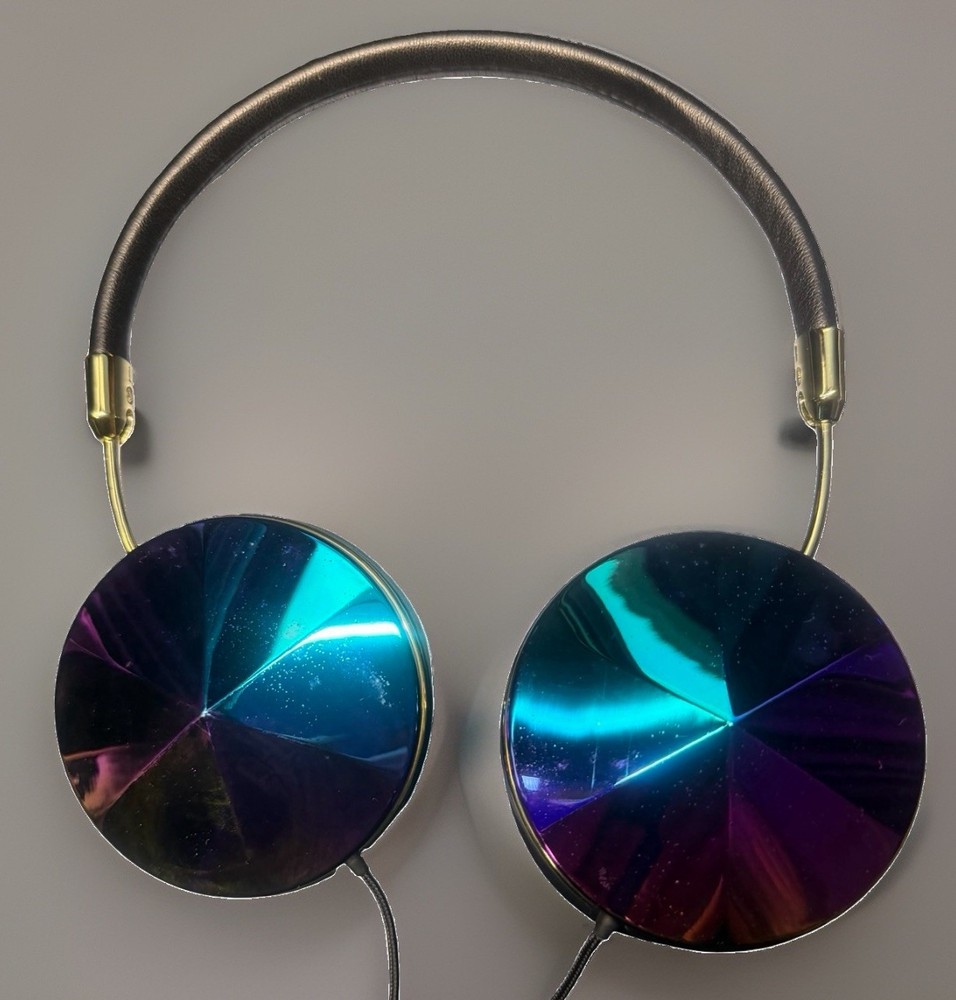 Frends Taylor Headphones OIL SLICK Black Gold. Look & Sound Great