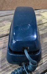 Vintage Lenoxx Sound PH-300 Dark Green Wall Mount Desk Phone Telephone
