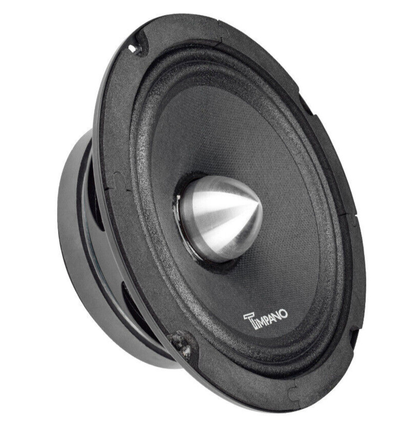 Timpano TPT-MR6-4 BULLET 6.5″ Midrange Car Speaker Loudspeaker 500 Watts 4 Ohm