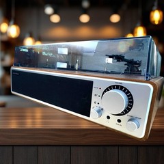 Qlearsoul ONE-Q Vinyl Bluetooth 5.4 HiFi Turntable New OpenBox Upgraded Headshel