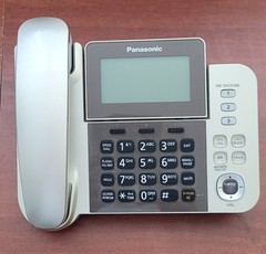 Panasonic KX-TGF352M Corded/Cordless 2 Handset Landline Telephone