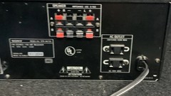 Sony STR-AV110 Stereo Receiver Black AM/FM Dolby Pro Logic 2CH 100W RCA