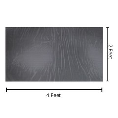 Audiopipe 2×4′ Black Metal Finish Mesh Grill Sheet Staggered Rows 3/16″ Holes