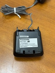Panasonic PNLC1077 YA Cordless Phone Handset Charger Cradle Replacement Black