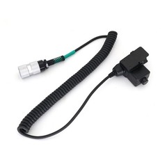 High Quality 90cm 6Pin U94 Headset Connector PTT For PRC152/PRC148 For TAC-SKY