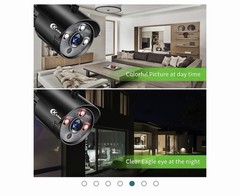 XVIM 8CH DVR H.265+ Outdoor CCTV 1080P 4 Security Camera System IR Night Vision