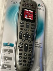 Logitech Harmony 650 Universal Color Screen Remote Silver – Sealed- PLEASE READ-