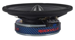 Rockville RXM64 6″ 150w 4 Ohm Mid-Bass Driver Car Audio Speaker