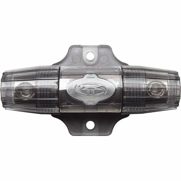 Rockford Fosgate RFFMXI Inline MAXI Fuse Holder Accepts 4 AWG or 8 AWG Wire