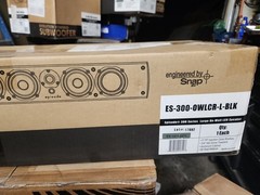 Genuine Episode ES-300-OWLCR-L-BLK 23” On Wall LCR Speaker 90 Watt RMS NIB