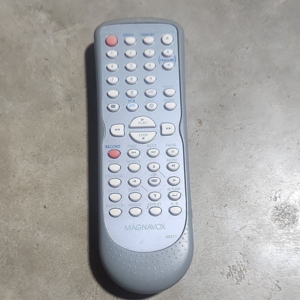 Magnavox NB672 Wireless Remote Control More Than 10m Range for Magnavox – Gray
