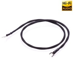 Ground Wire LP Vinyl Phono Cable Occ Silver Plated Jumper Cable Amplifier
