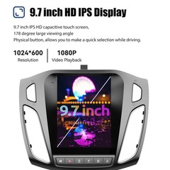 For Ford Focus 2012-2018 Apple Carplay Car Stereo Radio GPS Android 15 4+64GB