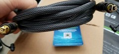 FOSPOWER 10FT AUDIO/VIDEO TOSLINK (M) TO TOSLINK (M) CABLE