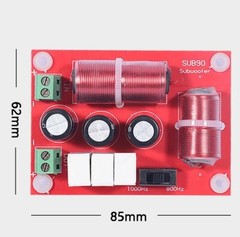 4Ω~8Ω 120W Bass Crossover Subwoofer Speaker Frequency Divider Crossover Filters