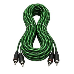 AUDIO360 7500W 0 Gauge Amplifier Wiring Kit with 200A & 250A ANL Fuses, w/ RCA