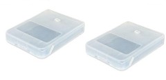 2pcs Memory Card Case Dust Cover Storage Box Compatible for PS1 PS2 Memory Card
