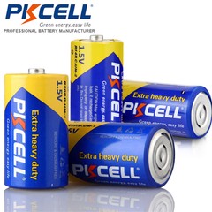 Extra Heavy Duty C / D Batteries 1.5V R14P PC1400 PC1300 E95 Zinc-carbon