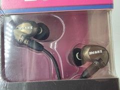 New SE535 Headphone Human Voice 3.5mm HiFi Sound Isolating Bronze Earphone USA