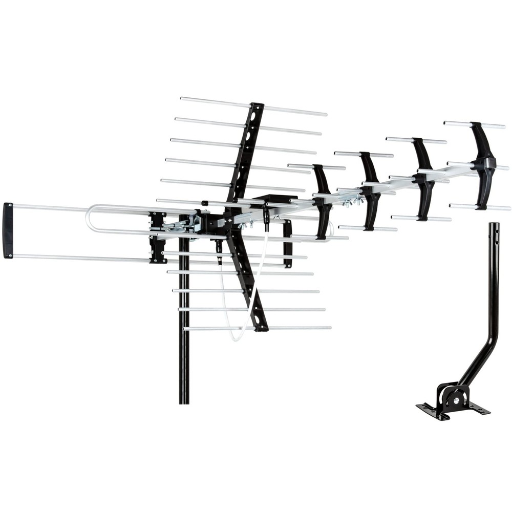 Five Star Outdoor HDTV Antenna up to 200 Mile Long Range, Attic or Roof Mount TV