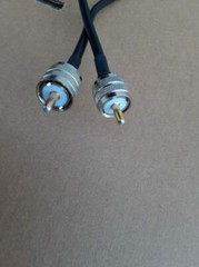US MADE LMR-240 PL259 Male to PL259 Male Coaxial RF Pigtail Cable 50 ohms LOT