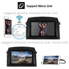7” For Android 10.1 Quad-core Car Stereo Radio GPS WIFI For Toyota Sienna 04-10