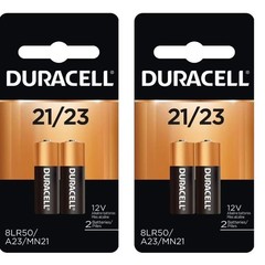 6x Duracell A23 21/23 Alkaline Batteries, MN21 MN23 23A GP23 (3 x 2 PK)
