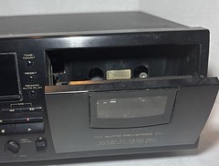 Pioneer CT-W504R Stereo Dual Double Cassette Deck—For parts—SHIPS IN 24 HOURS—