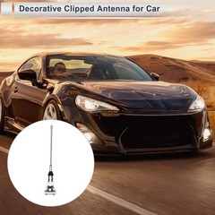 1 Pc Universal Clipped Dummy Antenna Mount 9.4″ Aerial for Decoration Only Si…